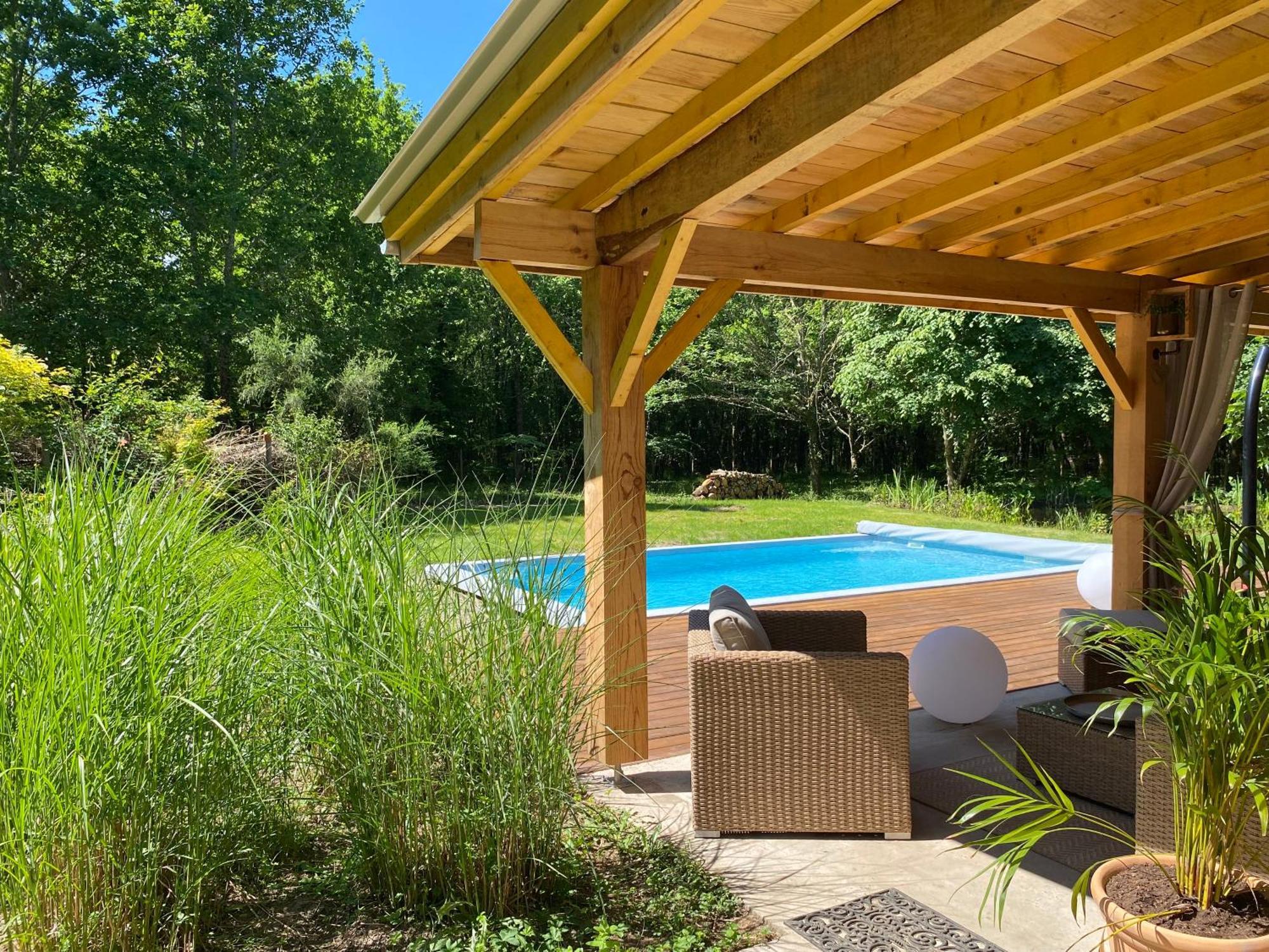 Gites & Spa De Charme " Ploum" Pouydesseaux Exterior photo