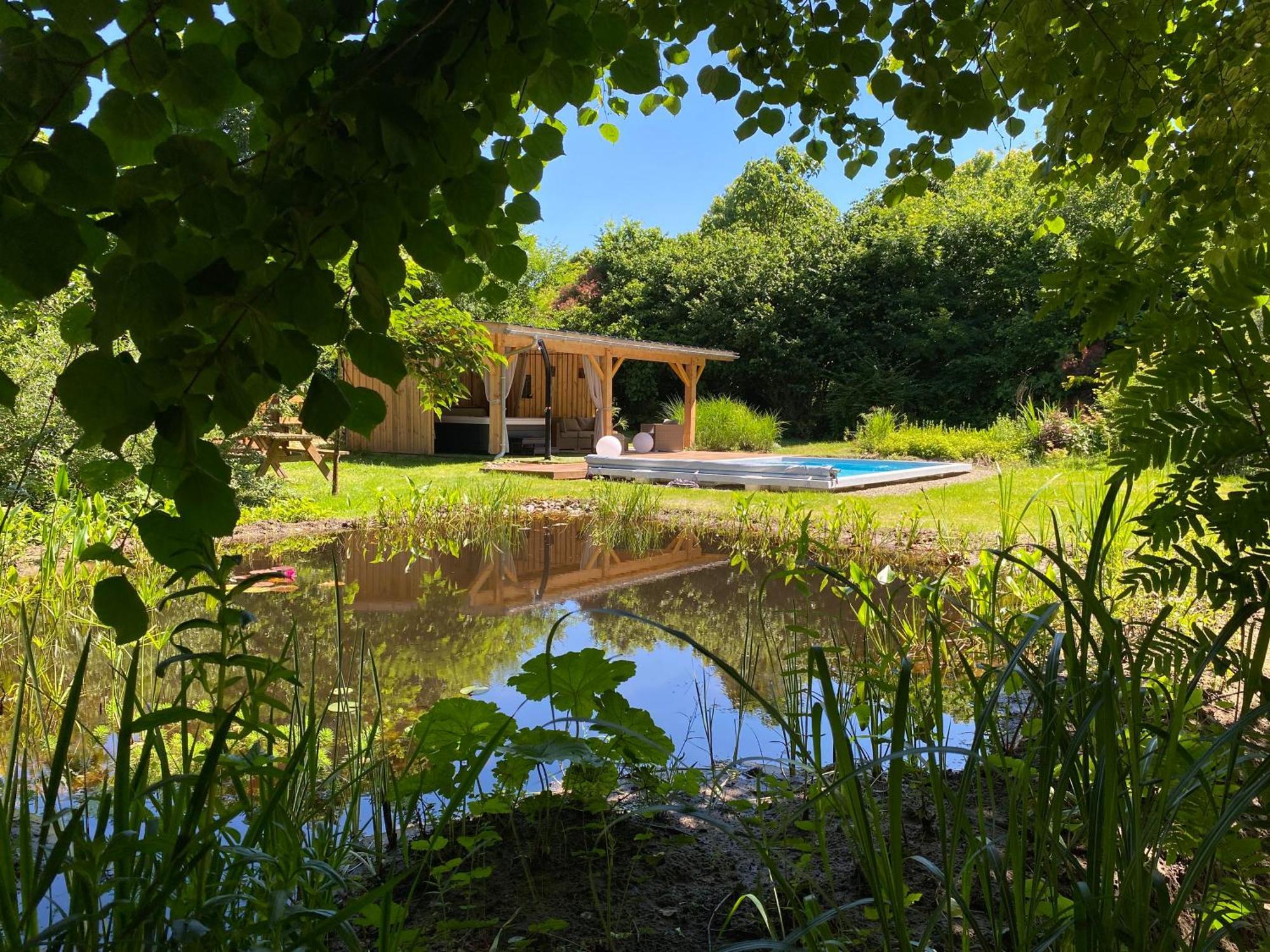 Gites & Spa De Charme " Ploum" Pouydesseaux Exterior photo